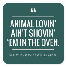 Vegane vegetarische Aufkleber für Tierschutzliebha