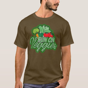 Vegane vegetarische Lebensmittel Veganer Pflanze V T-Shirt