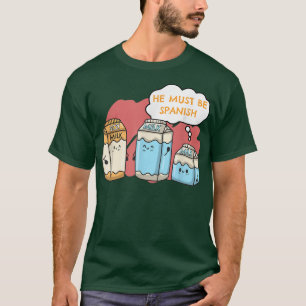 Vegane vegetarische Lebensmittel Veganer Soja Milc T-Shirt