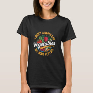 Vegane vegetarische Pflanze Veganismus Tier Lover T-Shirt