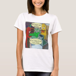 Vegane Veggie Shopping T-Shirts von Rick London