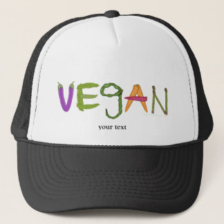Vegane Veggies-Gemüse-Liebhaber Truckerkappe