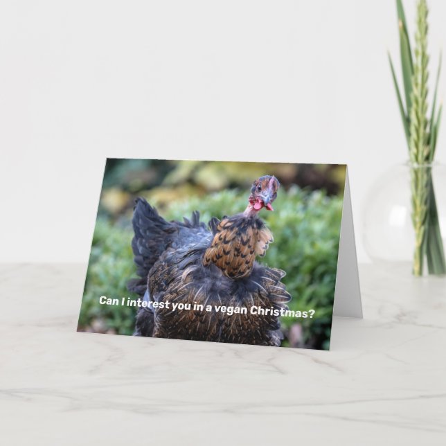 Vegane Weihnachten (Vorderseite)