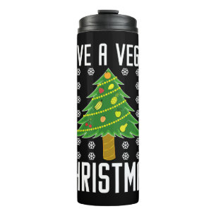 vegane Weihnachten Thermosbecher