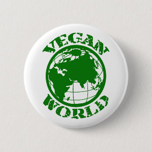 Vegane Welt Button