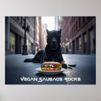 VEGANE WURST ROCKS - LUSTIG