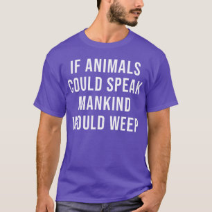 Veganer Aktivist Tierschutz Für Veganismus Aktivis T-Shirt