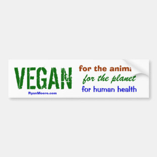 VEGANER AUTOAUFKLEBER