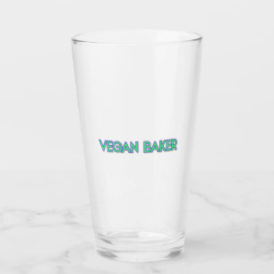 Veganer Baker-Glass-Cup Glas