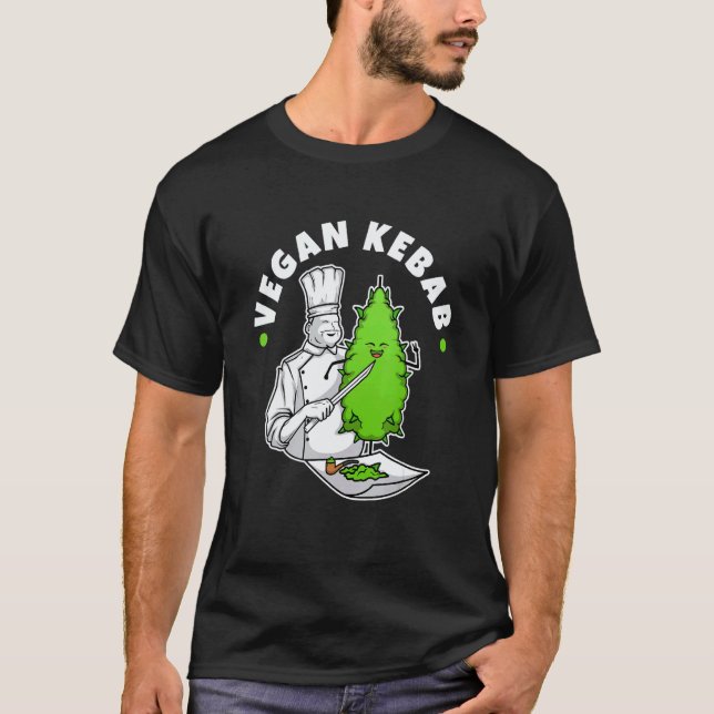 Veganer Döner Unkraut T-Shirt (Vorderseite)