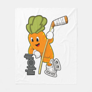 Veganer Eishockey-Eishockeystick Fleecedecke