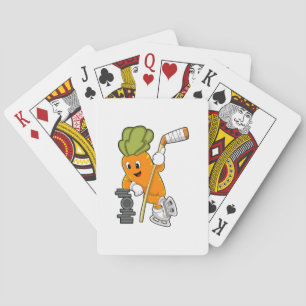 Veganer Eishockey-Eishockeystick Spielkarten
