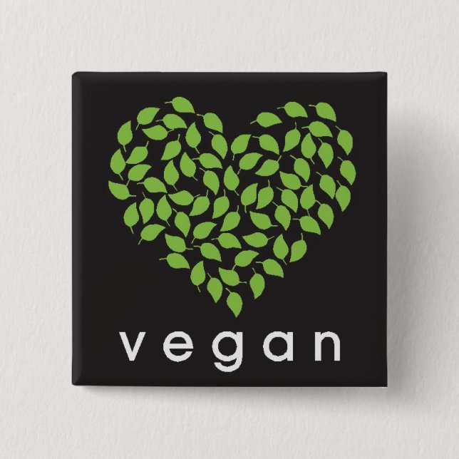 veganer erART Button (Vorderseite)