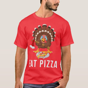 Veganer Erntedank Türkei Essen Pizza Dont essen Fl T-Shirt