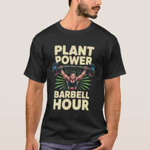 Veganer Gewichtheber Gesund Vegetarisch Veganismus T-Shirt