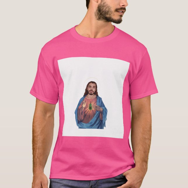 Veganer Jesus T-Shirt (Vorderseite)