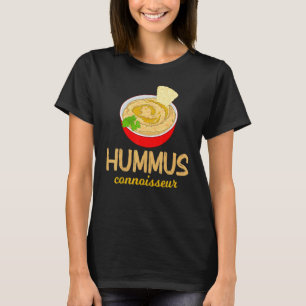 Veganer Kichererbsen-Pita-Hummus-Kenner T-Shirt