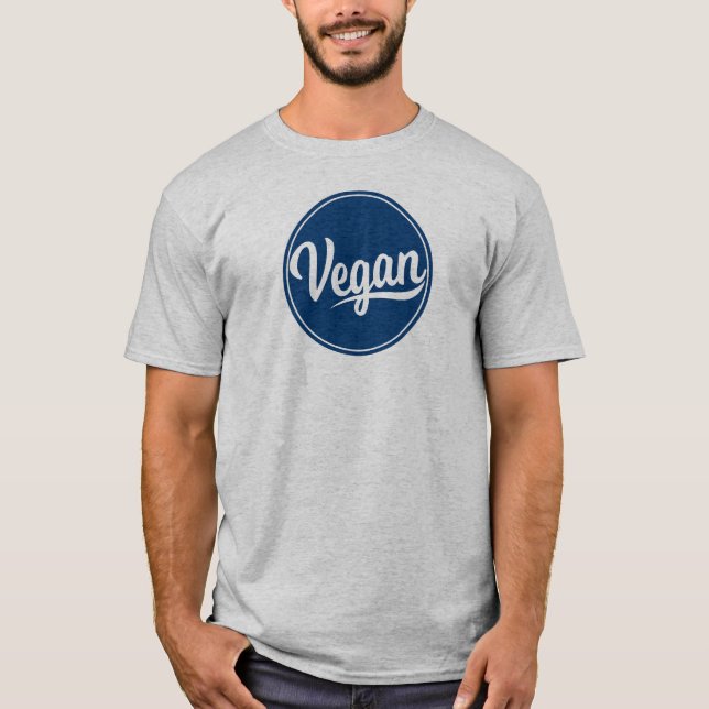 Veganer Kreis T-Shirt (Vorderseite)