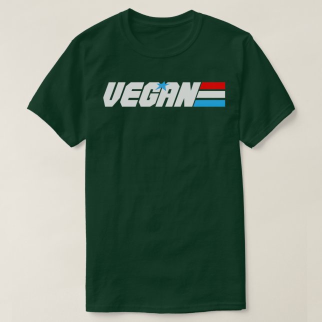 Veganer Krieger T-Shirt (Design vorne)
