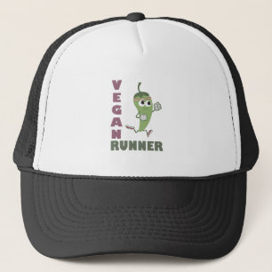 Veganer Läufer - Laufpfeffer Truckerkappe