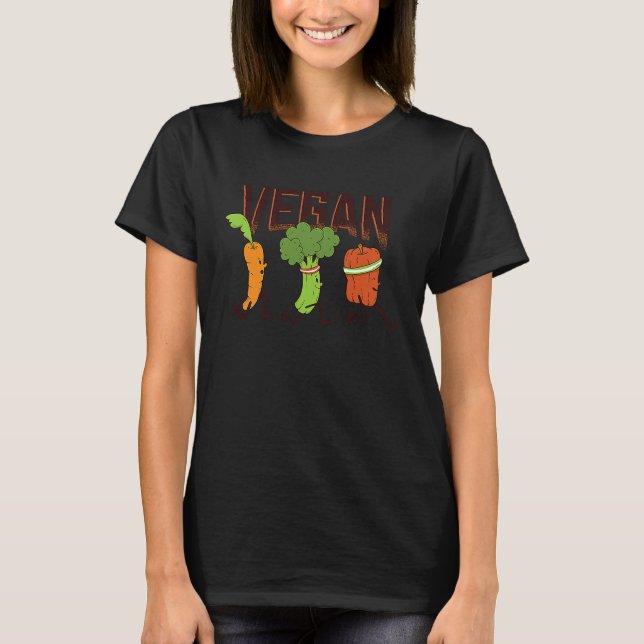 Veganer Läufer T-Shirt (Vorderseite)