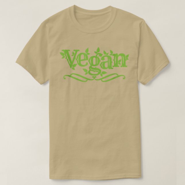 Veganer Lebensstil T-Shirt (Design vorne)