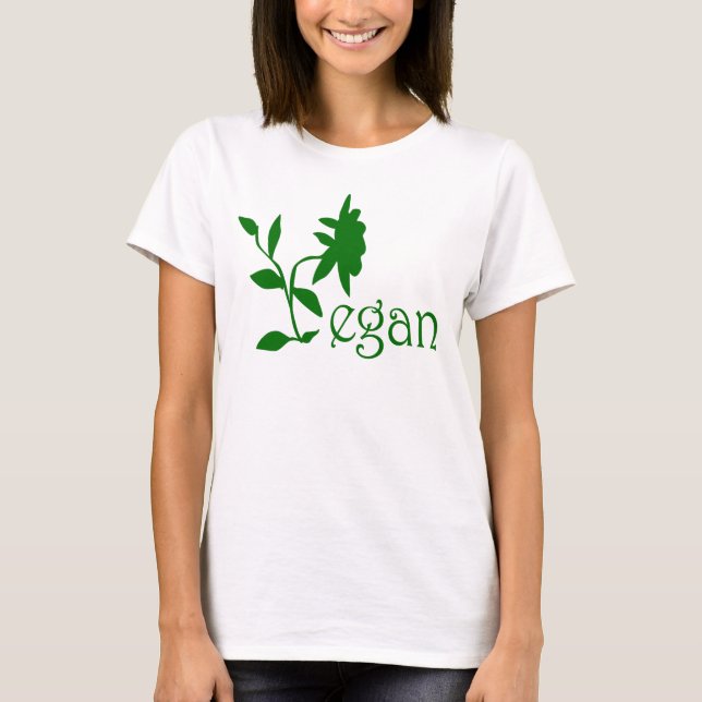 Veganer Logobabydoll-T - Shirt (Vorderseite)