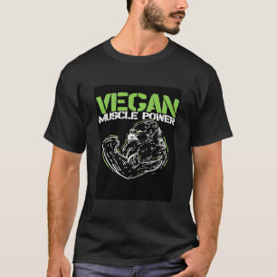 Veganer Muskel M0nkey Ape Liebe Tiere T-Shirt
