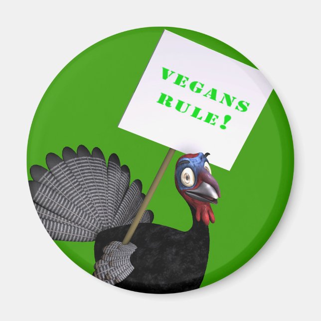Veganer regieren! magnet (Vorne)
