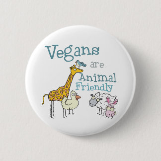Veganer sind tierfreundlich button