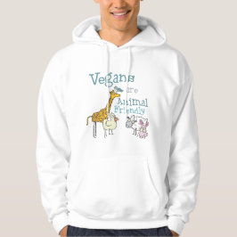 Veganer sind tierfreundlich hoodie