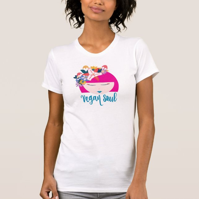 Veganer Soul-T - Shirt (Vorderseite)