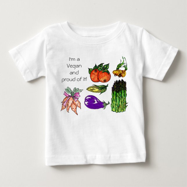 Veganer T - Shirt (Vorderseite)
