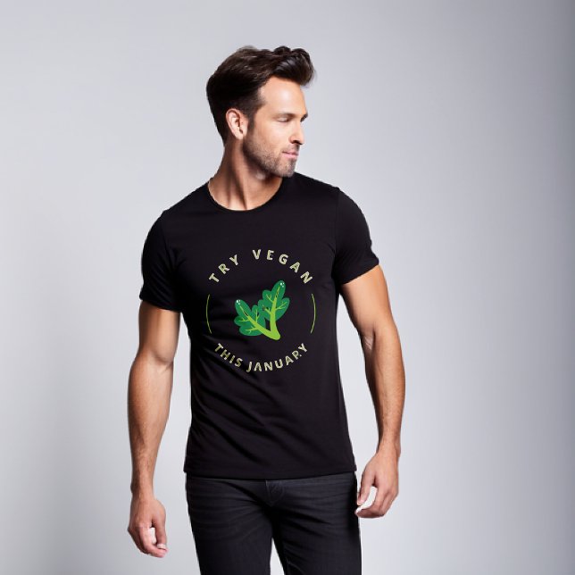 Veganer T - Shirt im Januar (Von Creator hochgeladen)