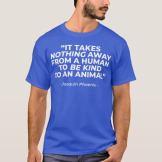 Veganer Tierrechte Zitat Familie T-Shirt