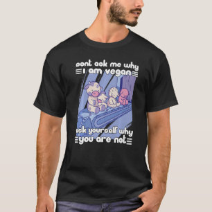 Veganer Tierschutz Pro Veganes Vintages Tierrecht T-Shirt