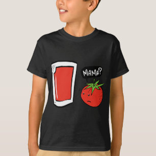 Veganer Tomatensaft und Salat T-Shirt
