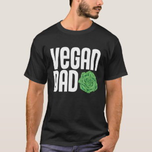 Veganer Vater wie ein regelmäßiger Vater Vegetarie T-Shirt
