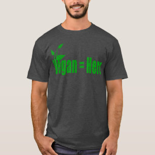 veganer veganer vegetarischer Klimaschutz T-Shirt