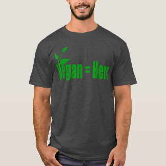 veganer veganer vegetarischer Klimaschutz T-Shirt