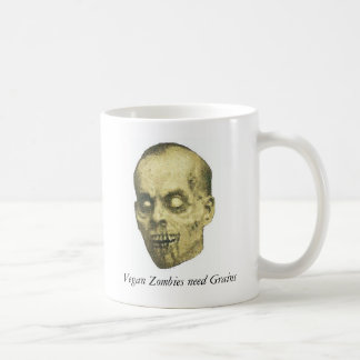 Veganer Zombie Tasse