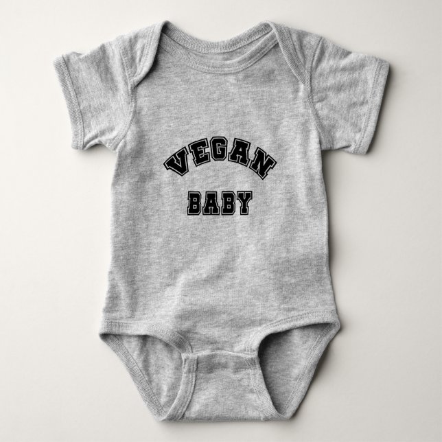 Veganes Baby - Uniart Baby Strampler (Vorderseite)