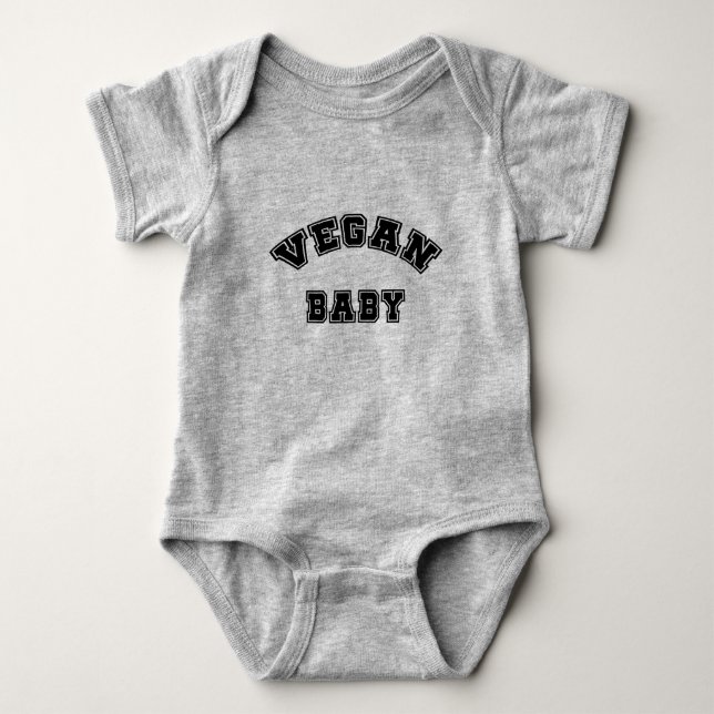 Veganes Baby - Uniart Strampler (Vorderseite)