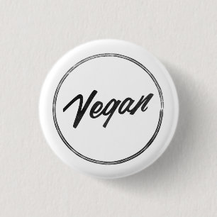 VEGANES Button-Abzeichen Button