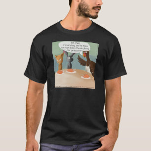 Veganes Erntedankfest Lustig T-Shirt