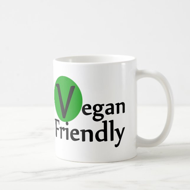 Veganes freundliches kaffeetasse (Rechts)
