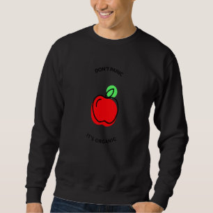 Veganes Gemüse Bio Lebensmittel Obst Gemüse Sweatshirt