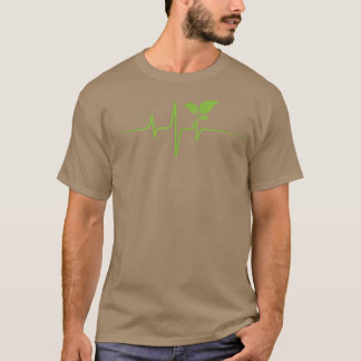 Veganes Heartbeat Veganes T-Shirt Geschenk für Veg