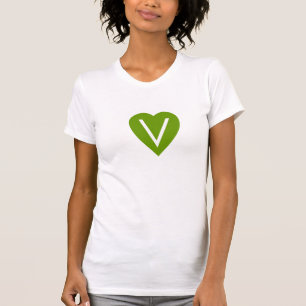 Veganes Herz-Shirt T-Shirt