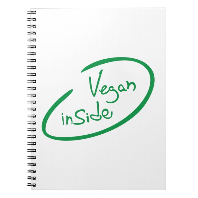 Veganes Innere Notizblock (Vorderseite)